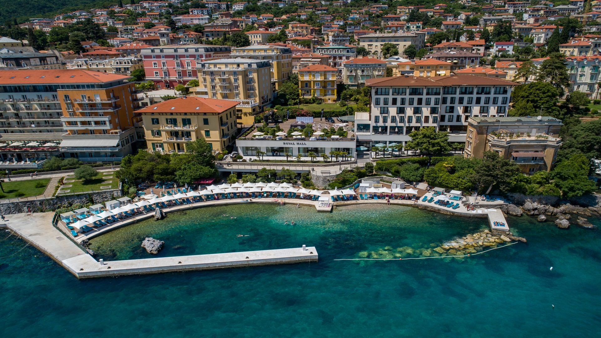Luxushotel In Kroatien Hotel Royal Im Mond Nen Badeort Opatija